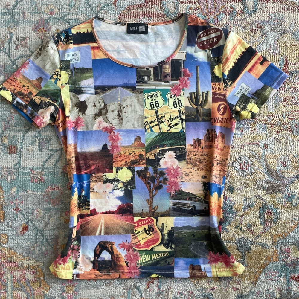 Route 66 vintage baby tee